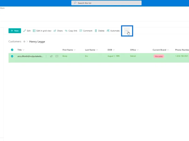 การตั้งค่าการแจ้งเตือนรายการ SharePoint