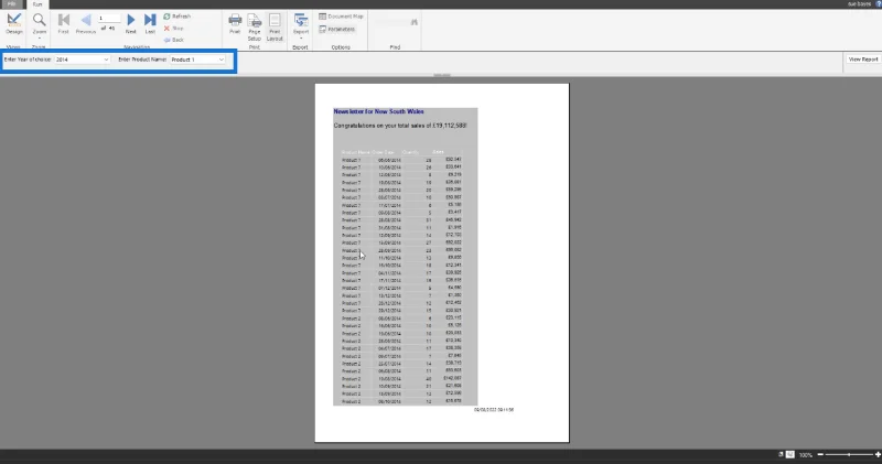 Cara Membuat Parameter Dalam LuckyTemplates's Report Builder
