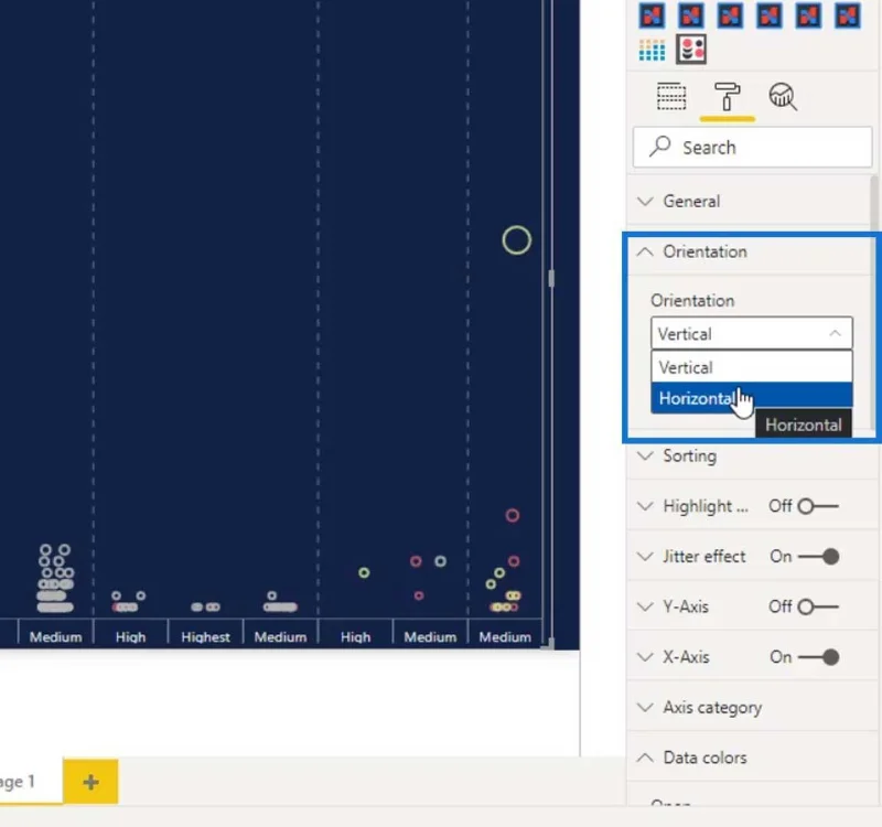 Graf Plot Titik Dalam LuckyTemplates: Visualisasi Tersuai