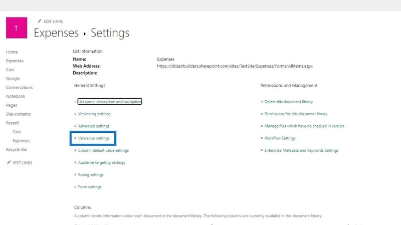 Tetapan Pustaka Tapak SharePoint |  Gambaran keseluruhan