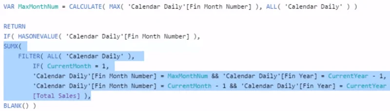 Kalendar Tersuai LuckyTemplates: Mengira Untuk Perubahan Bulan Pada Bulan – 445 Kalendar