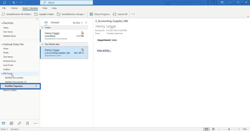 Suapan RSS Dalam SharePoint: Gambaran Keseluruhan