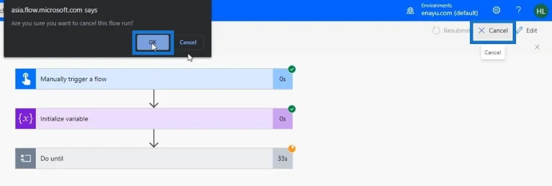 Lakukan Sehingga Kawalan Gelung Dalam Kuasa Automate
