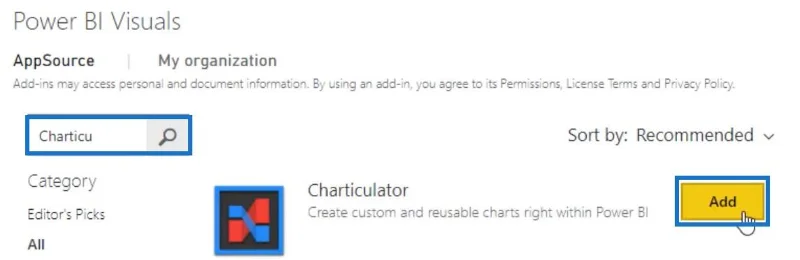 The Charticulator: Alat Visualisasi Alternatif LuckyTemplates