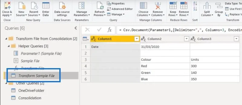 Power Query: Gabungkan Fail Dari Berbilang Folder