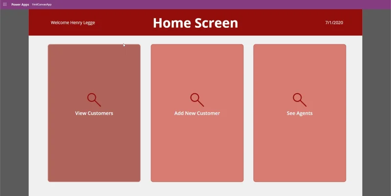 Veröffentlichen von PowerApps-Anwendungen und Ändern der Bildschirmreihenfolge
