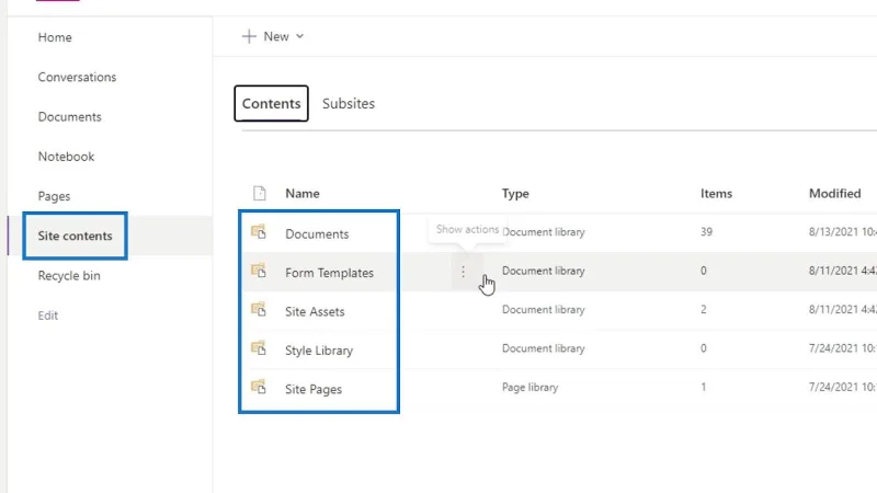 Menambah Pustaka Dokumen Dalam SharePoint