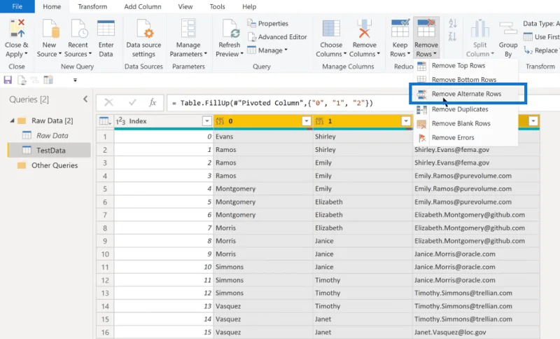Modulo Power Query: Cara Mengendalikan Data Bertindan