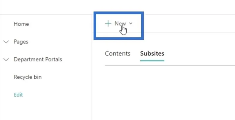 Tapak Projek SharePoint: Penciptaan Dan Konfigurasi