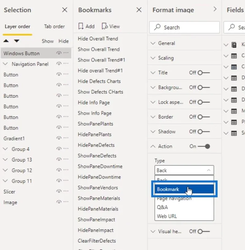 Report interattivi di LuckyTemplates: navigazione e segnalibri