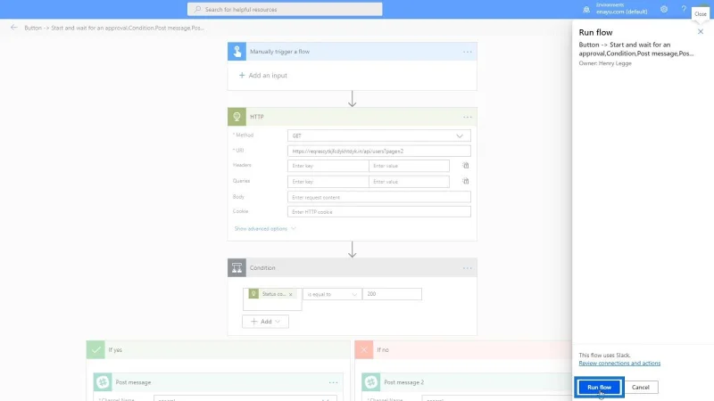 Ralat Pengendalian Dalam Kuasa Automate Melalui Cawangan Selari