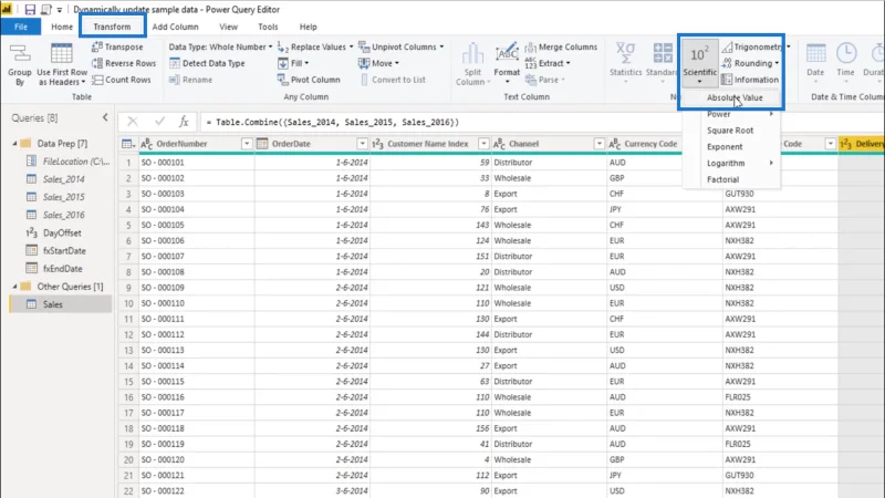 Cipta Set Data Amalan Yang Selalu Dikemas Kini Dalam LuckyTemplates