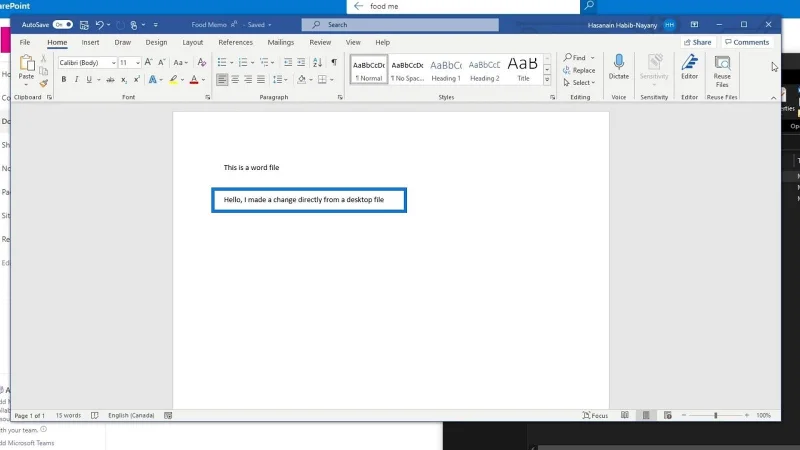 Menambah Fail SharePoint Pada Komputer Anda