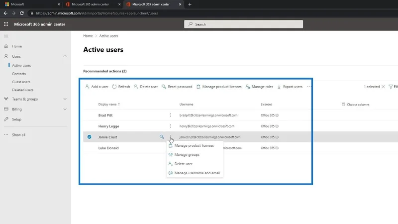Tutorial MS SharePoint: Penciptaan Akaun