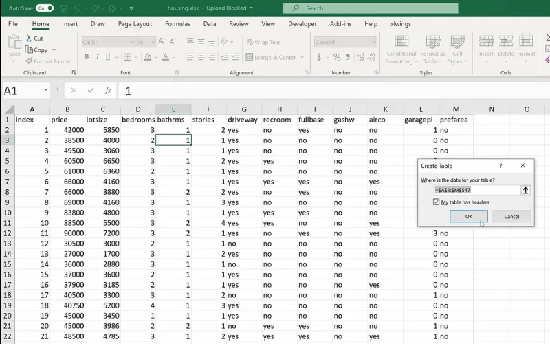 Jadual Perkadaran Dan Kekerapan Dalam Excel