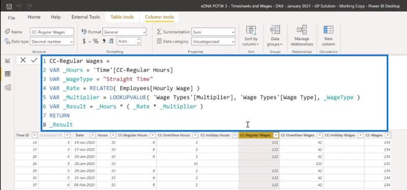 LuckyTemplates Timesheet & Wages DAX Solutions
