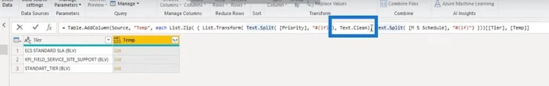 Tutorial Pertanyaan Kuasa Pemisahan Lajur LuckyTemplates: Cara Membahagikan Sel Excel Berbilang Baris Dalam LuckyTemplates