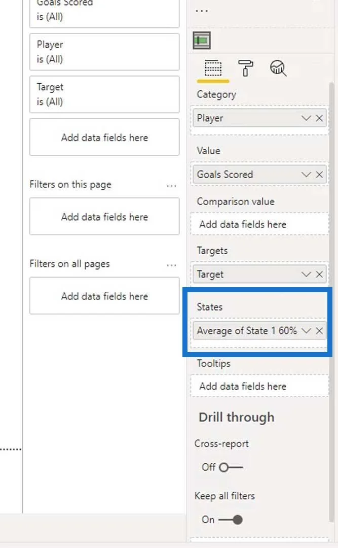 Carta Bullet: Visual Tersuai Lanjutan Untuk LuckyTemplates