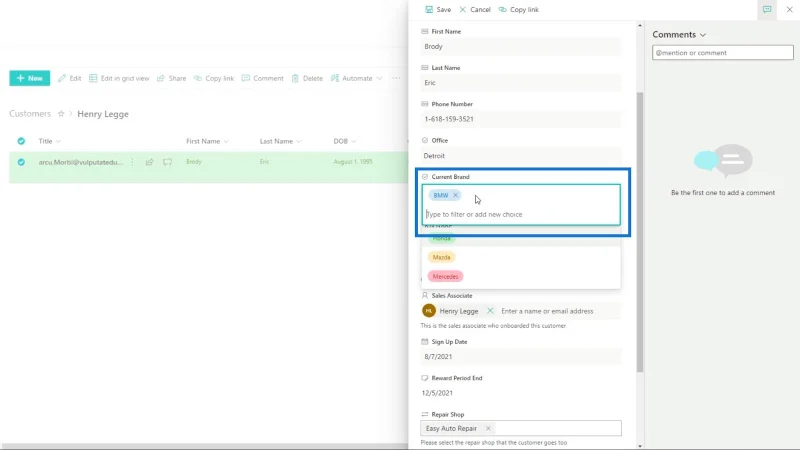 การตั้งค่าการแจ้งเตือนรายการ SharePoint
