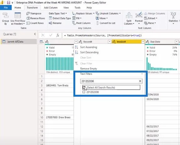Format Data Dalam LuckyTemplates: Menangani Format Data Tidak Teratur