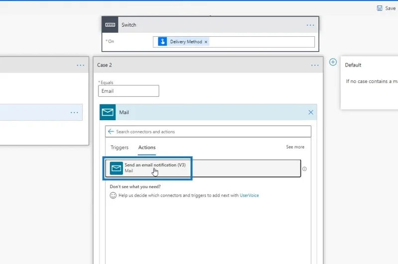 Power Automate Cambia azione di controllo nei flussi di lavoro