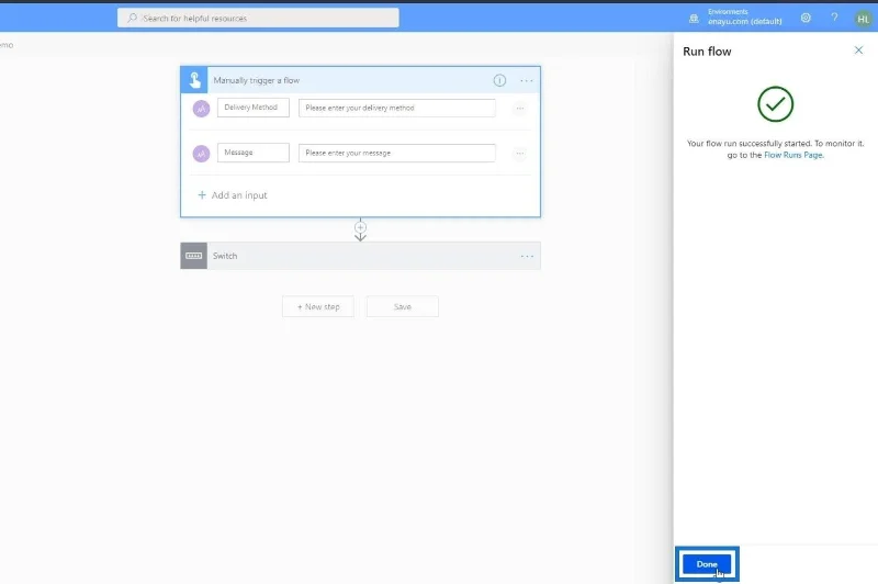 Kuasa Automate Tamatkan Kawalan Tindakan Dalam Aliran