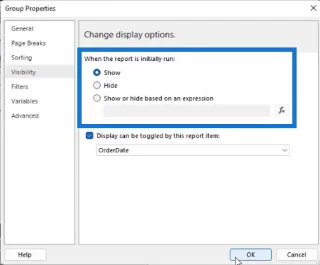 Buat Matriks Dalam LuckyTemplates Report Builder