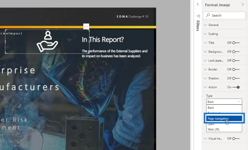 Report interattivi di LuckyTemplates: navigazione e segnalibri