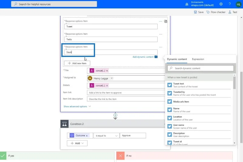 Kelulusan Aliran Microsoft Dengan Pelbagai Pilihan