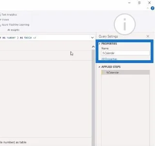 Jadual Tarikh Lanjutan Power Query M Fungsi