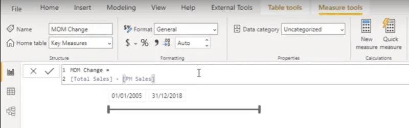 Use el editor tabular para crear grupos de cálculo en LuckyTemplates