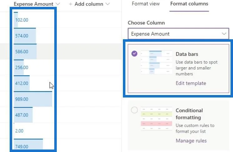 Lihat Pemformatan Dalam SharePoint