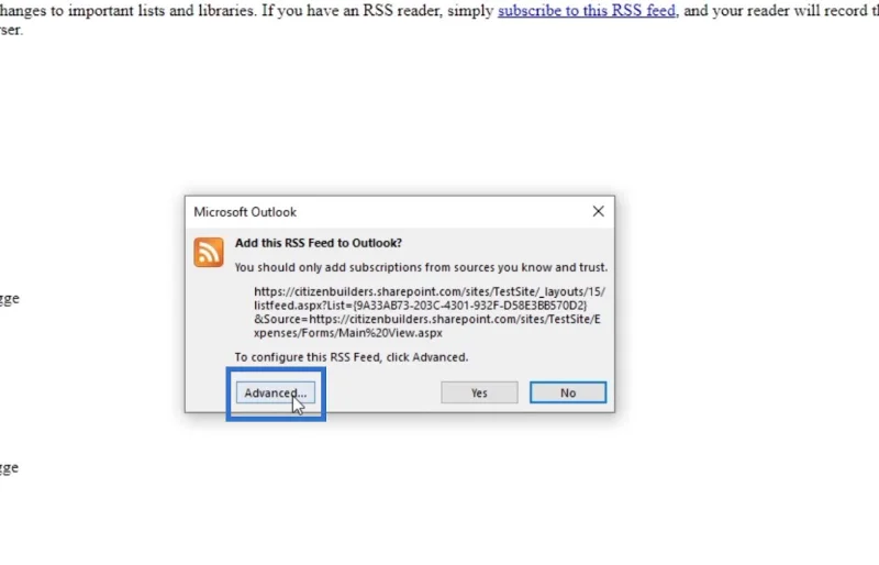 Suapan RSS Dalam SharePoint: Gambaran Keseluruhan