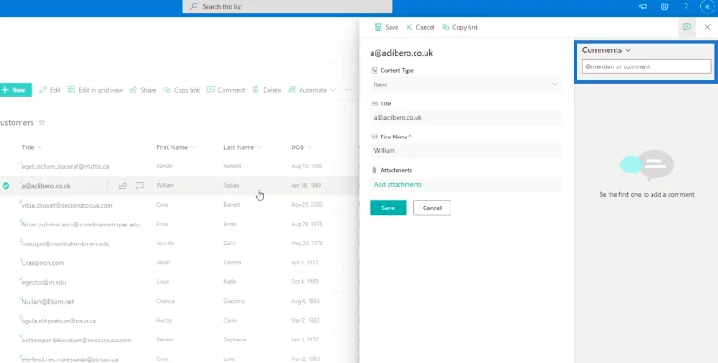 รายการ SharePoint: การแก้ไขรายการเดียวและหลายรายการ