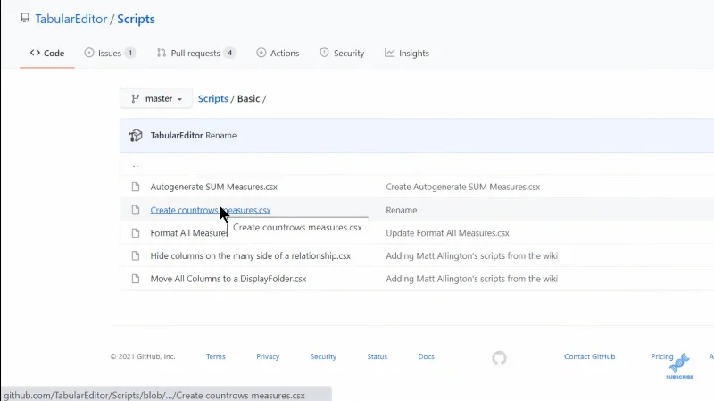 Edytor tabelaryczny usługi LuckyTemplates 3: automatyzacja za pomocą skryptu