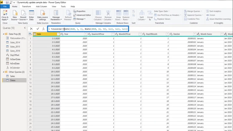 Cipta Set Data Amalan Yang Selalu Dikemas Kini Dalam LuckyTemplates