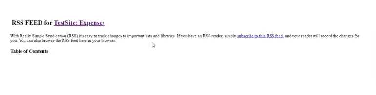 Suapan RSS Dalam SharePoint: Gambaran Keseluruhan