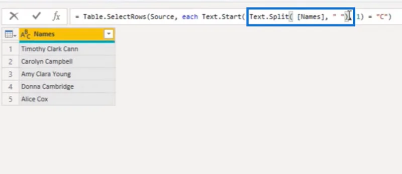 Penapis Power Query Oleh Tutorial Huruf Pertama Atau Watak Tertentu