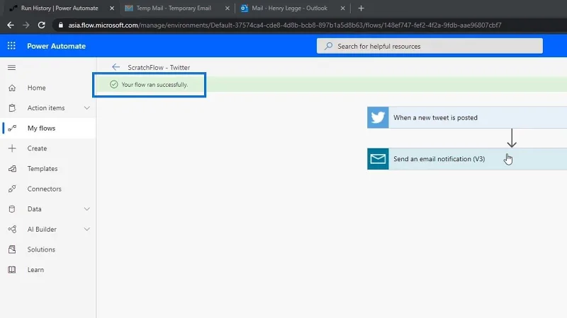 Power Automate Gambaran Keseluruhan Kandungan Dinamik