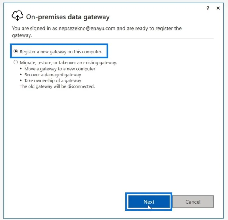 Gerbang Data Di Premis Dalam Power Automate