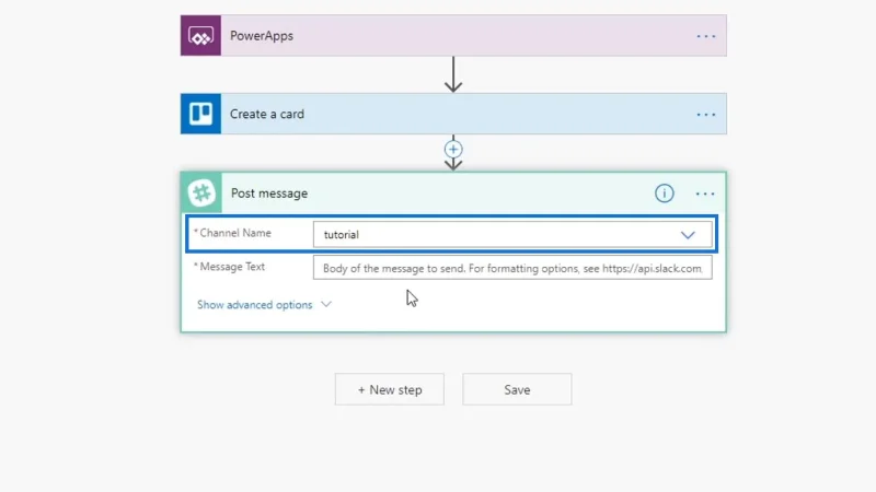 Penyepaduan PowerApps Dalam Microsoft Power Automate