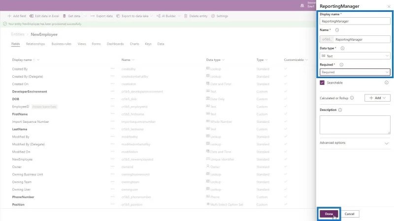 Penciptaan Entiti Perkhidmatan Data Biasa – LuckyTemplates
