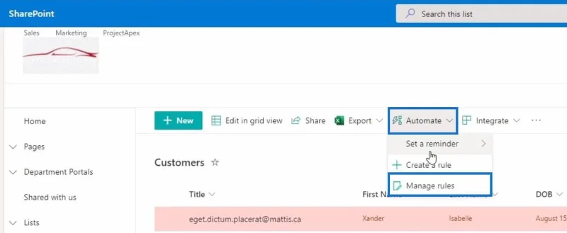 Die SharePoint-Automatisierungsfunktion |  Eine Einleitung