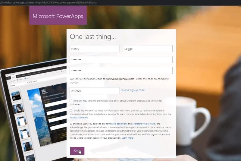 Cara Membuat Akaun Power Apps |  Tutorial LuckyTemplates