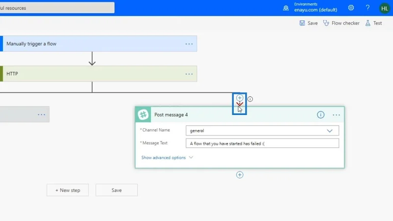 Ralat Pengendalian Dalam Kuasa Automate Melalui Cawangan Selari