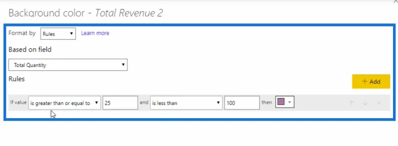 Teknik Pemformatan Bersyarat Tersuai Dalam LuckyTemplates