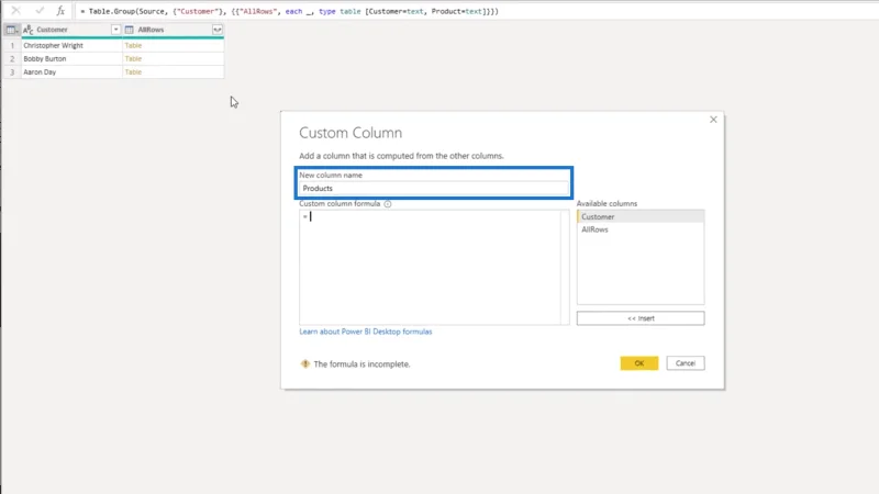 Cipta Senarai Terhad Dalam Power Query – Tutorial Editor Pertanyaan