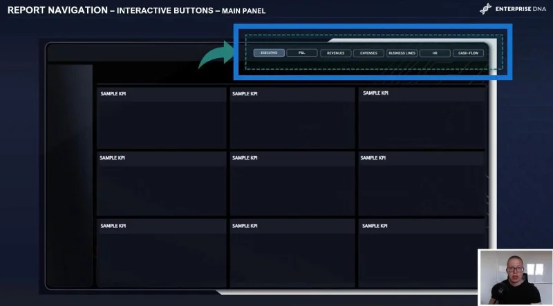 Petua Navigasi LuckyTemplates