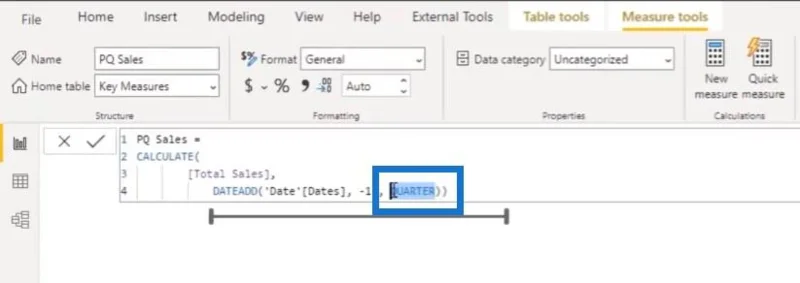 Use el editor tabular para crear grupos de cálculo en LuckyTemplates