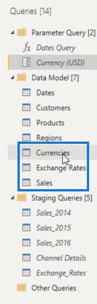 Parâmetros do LuckyTemplates via Query Editor